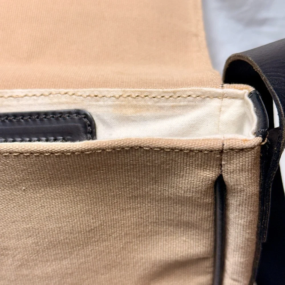 TIMBERLAND Canvas and Leather Crossbody Bag - Picture 8 of 8